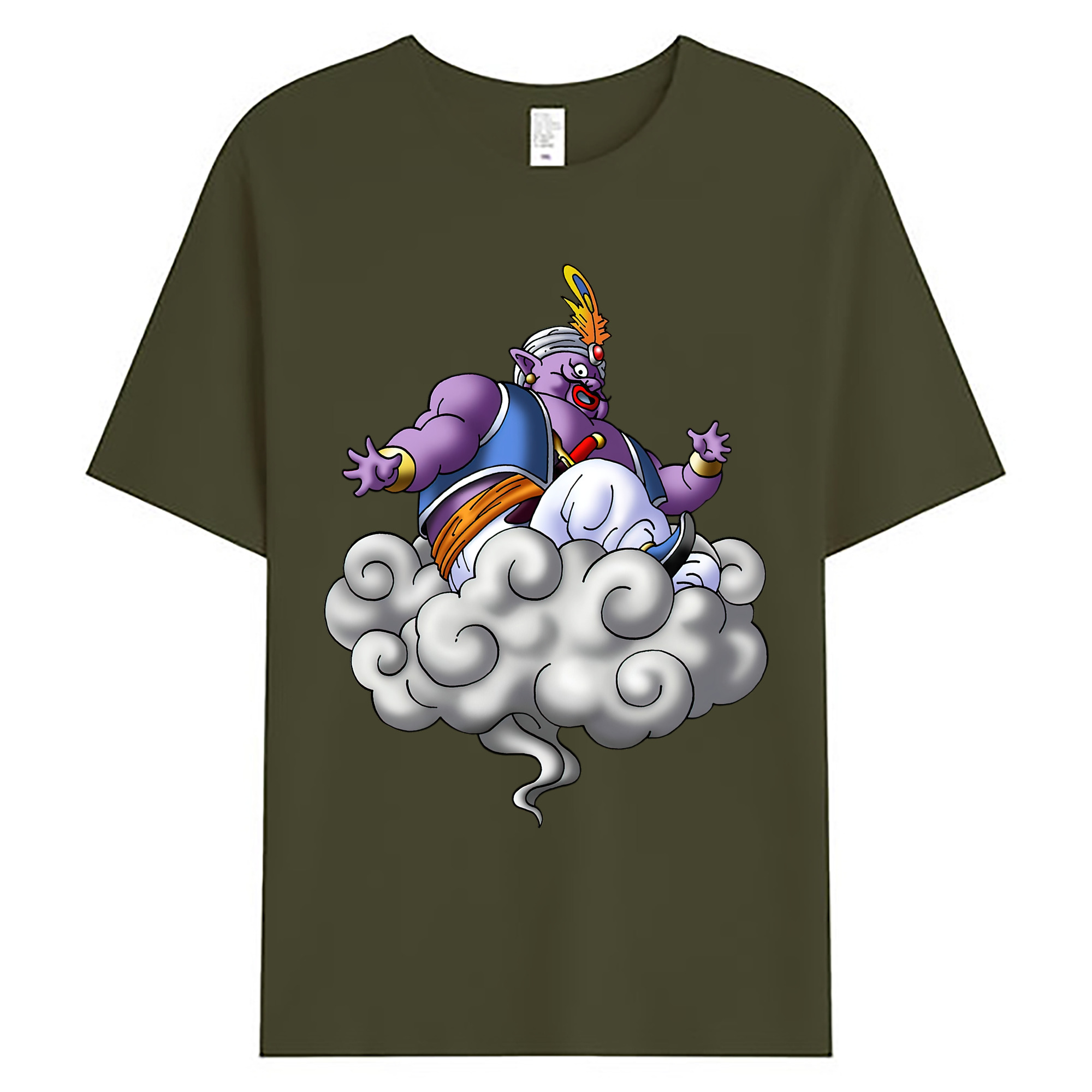 （画像用） ドラゴンクエスト Doragon Kuesuto Dragon Quest 綿100％ メンズ半袖Tシャツ｜肌触りやわらか＆通気性